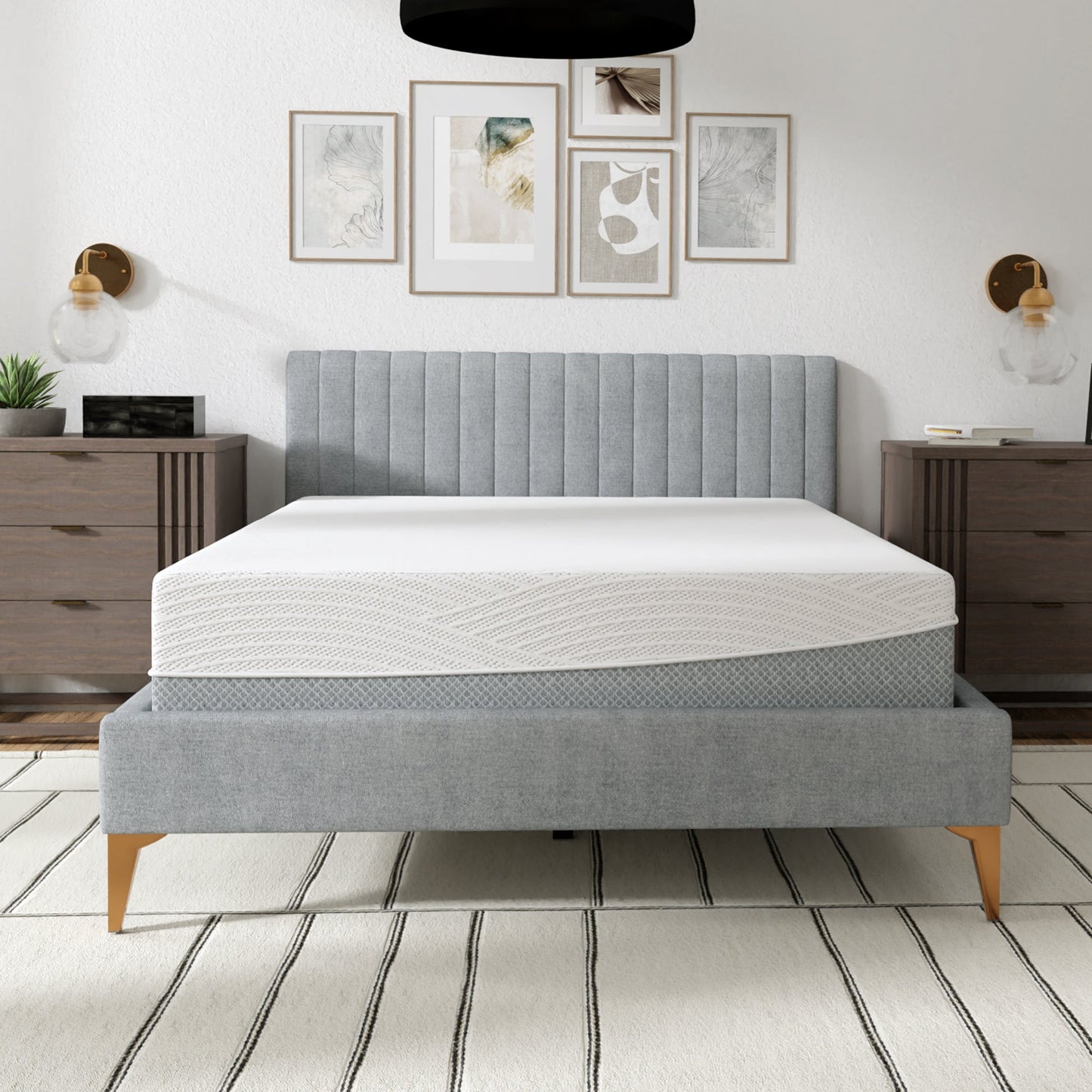 Apex 12" EcoCore Hybrid Deluxe - Medium Plush
