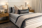 Chandler Striped Zipper Bedding